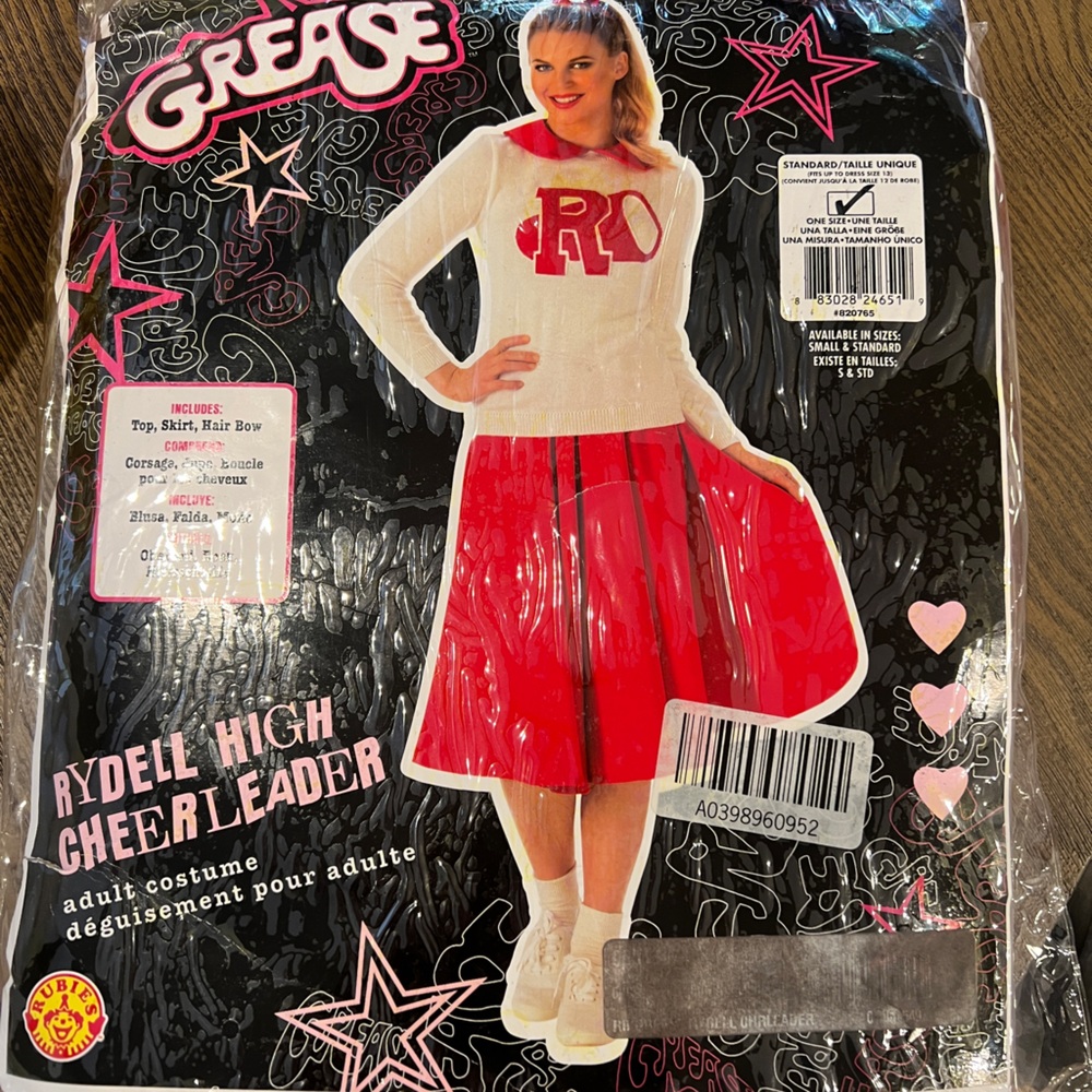 Grease cheerleader costume - never worn.